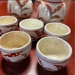 橘吉 徳利 お猪口 とっくり おちょこ5個セットの画像