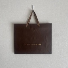 GINZA DAIKOKUYA 銀座大黒屋 ショッピングバッグ 紙袋