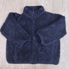 UNIQLO ユニクロ　ファーリーフリース　110cm 紺色　ネイビー