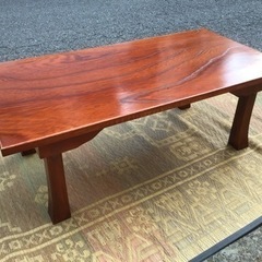 中古　木製　折りたたみ式　座卓　90.5