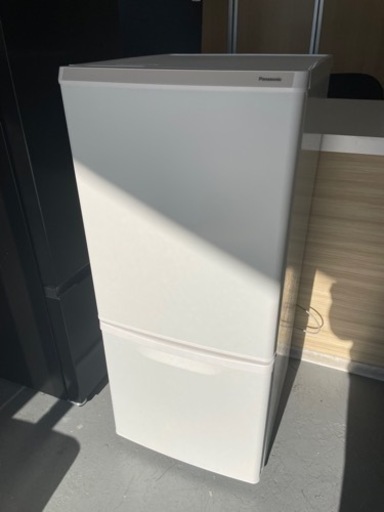 【美品】Panasonic パナソニック 2ドア 138L 冷凍冷蔵庫 NR-B14HW-W ホワイト 2023年製 取説付き 動作確認済み