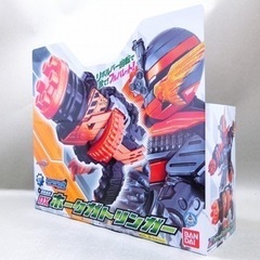 仮面ライダービルド 回転剣銃 DX 百発連射 DXホークガトリンガー　ボトル3本の画像