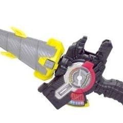 仮面ライダービルド 回転剣銃 DX 百発連射 DXホークガトリンガー　ボトル3本の画像