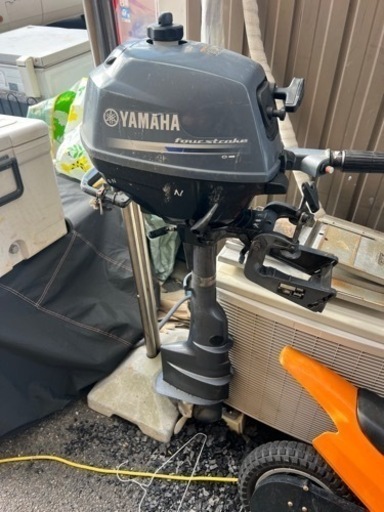 ヤマハ　2馬力　実動船外機 4スト動画有6S7 F2AMH