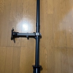 スチール製モニターアーム　シングル(1画面用) クランプ式