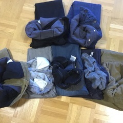 子供用170センチ暖パン2枚➕160センチ暖パン5枚の画像
