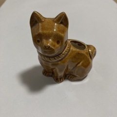 日本犬の爪楊枝入れ