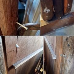 アジアンミラー 大きな鏡 木製　/UJ-0803 1Fの画像