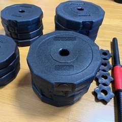 筋トレ用品　重さを変えれるダンベルの画像