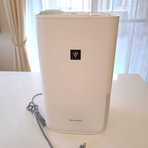 シャープ プラズマクラスター搭載 加湿器  HV-J75W　１２．５畳　加熱気化式　大容量タンク　お手入れカンタン