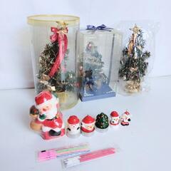 お得！キラキラ☆クリスマスツリー ３点とサンタクロース&雪だるま...