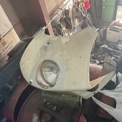 tzr50r 耐久アッパーカウル 片目 frp