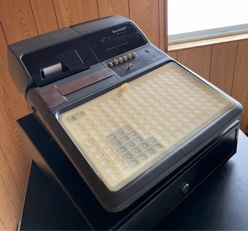【動作確認済み】業務用 SHARP 電子レジスター 本体 ER-A550 黒/ブラックキャッシュ 電子 店舗 飲食店 レジスター 10