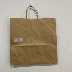 UNIQULO ユニクロ ショッパー ショッピングバッグ 紙袋の画像
