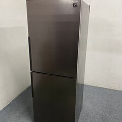 高年式!2022年製! シャープ/SHARP 2ドア冷凍冷蔵庫 280L メガフリーザー プラズマクラスター SJ-PD28H-T ブラウン 中古 店頭引取歓迎 R7847