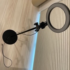 ■LEDリングライト TRYONE 外径8インチ USBライト ...