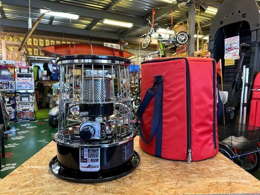 【愛品倶楽部柏店】ハピネス 20年製 TS-77JS-C NEWアルパカストーブコンパクト 黒