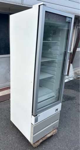 【動確済み】業務用 SANYO 縦型 冷凍ショーケース SRL-1500TNL 単相 100V 123L 幅520×奥550×高さ1600 リーチイン冷凍ショーケース 大阪発