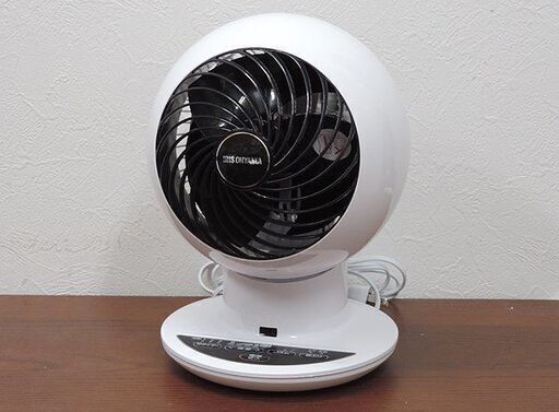 (Y)北大前! 札幌 引取 アイリスオーヤマ サーキュレーターアイ PCF-SC15T W ホワイト 2023年製 上下左右首振りタイプ 強力コンパクトサーキュレーター 2019276