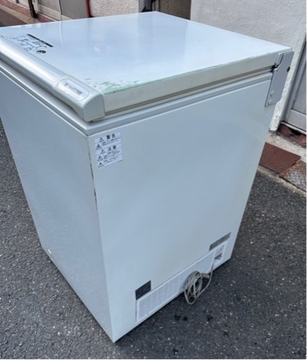 【動確済み】業務用 サンデン 冷凍ケース SH-F190X 184L 単相 100V 冷凍ストッカー 電気冷凍庫 チェストフリーザー SANDEN 店舗 大阪発