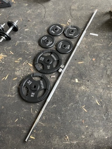 IROTEC アイロテック アイアンバーベル 40kg