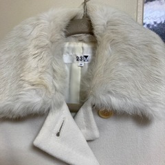 23区のショートコート　サイズ34の画像
