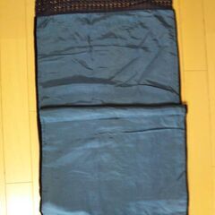 和装　ベルベット調ショール　リメイクにもの画像