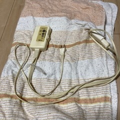 😊　終了　電気毛布の画像