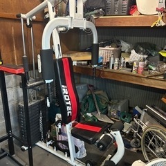 中古アイロテック  ホームジム　別アタッチメント二つ付き