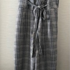 ANAP サス付きチェックパンツの画像