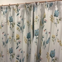 カーテン　計4枚セット　幅100×長さ200 サイズの画像