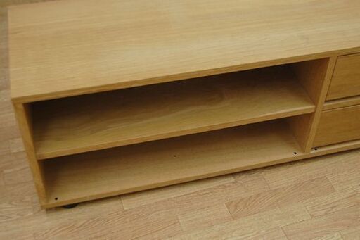 無印良品 テレビボード 幅162.5×奥40×高45cm スタッキングキャビネット AVボード TV台 良品計画 MUJI 札幌市 清田区 平岡
