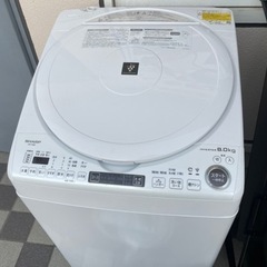 電気洗濯乾燥機 SHARP ES-TX8F-W 2022年製 8.0/4.5kg 入荷致しました！