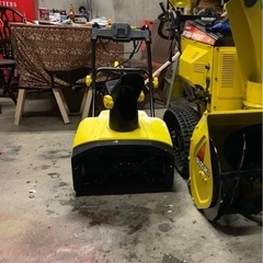 電動　除雪機　小型　中古