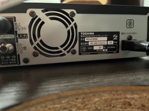 東芝 DVDレコーダー