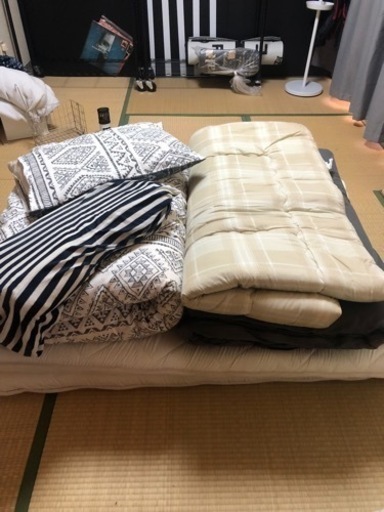 布団セット（バラ渡し不可） (ひろひろ) 布施の寝具《布団》の