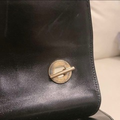 CELINE ハンドバッグ 2way ボックスカーフ サークルロゴの画像