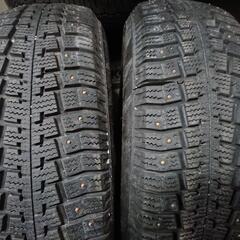引き取り 195/65R15 4本 スパイクタイヤ ピレリ チップピンの画像