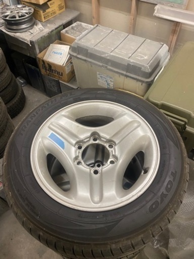 【取引完了】トヨタ　90ランクル　純正　アルミホイール　ハイエース流用等
