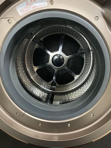 東芝 TOSHIBA TW-117X3L ドラム式洗濯乾燥機 11kg 左開き Bigマジックドラム グレインブラウン 2016年製 