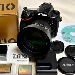 Nikon D810 レンズ3本 + アクセサリー