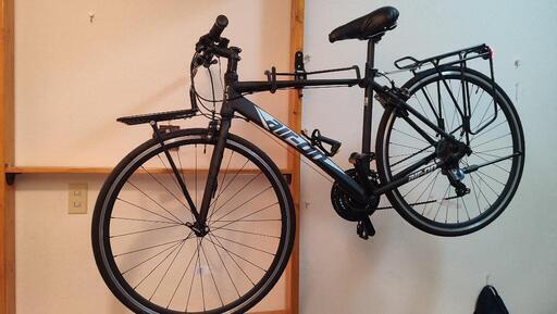(終了)室内保管 状態かなり良好 サカモトテクノ エアーオンⅡ 700C 自転車 クロスバイク