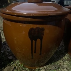 　かめ　漬物　甕　壺　3点セットの画像