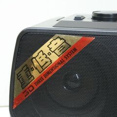 ジャンク 【CD不調】 レトロラジカセ クラウン CDラジカセ CD-590 ダブルカセット 【ボリュームなどにガリあります】 札幌市 清田区 平岡の画像