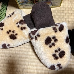 暖か毛布スリッパ靴下の画像