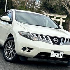 ムラーノ極美品【本車検フルR8年1月・パワフル4WD】業者査定4...