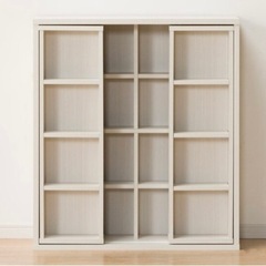 【決まりました】ニトリのスライド式本棚の画像