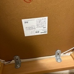 IKEA テーブル&椅子二脚セット　お値下げしましたの画像