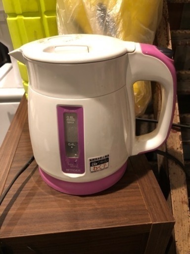 タイガー電気ケトル　わく子　0.8L
