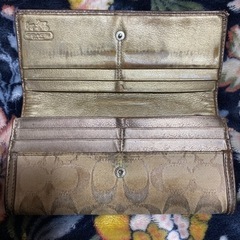 COACH長財布の画像